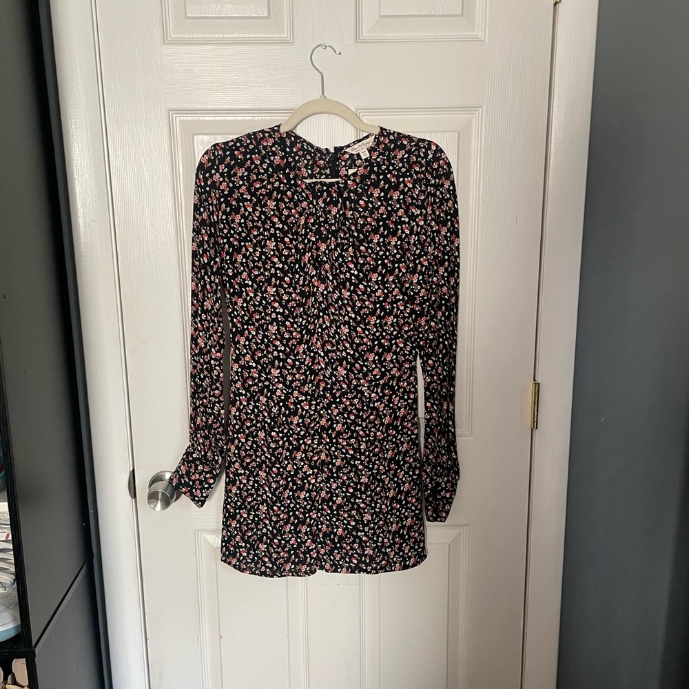 Floral Long Sleeve Romper